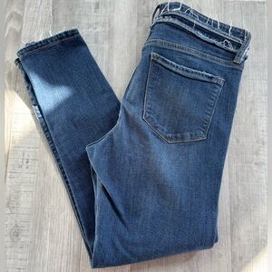 VERVET BY FLYING MONKEY Dark Blue Skinny Jeans